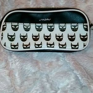 Meow zipper pouch